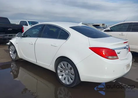 2011 Buick Regal Cxl Turbo Russelsheim from USA, damaged, VIN W04G05GV8B1093497